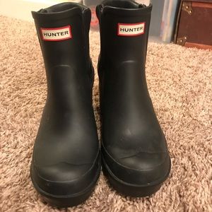 Hunter rain boots!